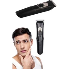 Pileli Store Ense Kesme Makinesi Şarjlı Saç Sakal Tıraş Makinesi Taşınabilir