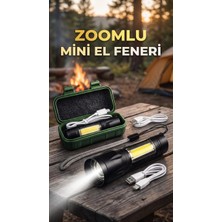 Pileli Store Portatif El Feneri LED Işıklı Uzun Ömürlü Kamp ve Acil Durum