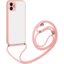 Elektronikçim Ally iPhone 12 Mini 5.4 Askılı Koruyucu Silikon KILIF-(5775)