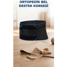 Pileli Store Nefes Alabilir Ayarlanabilir Unisex Ortopedik Bel Destekli Korsesi