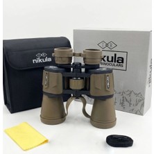 Pileli Store 20×50 – Geniş Ön Mercekli – 1000M/56M El Dürbünü – Çöl Rengi