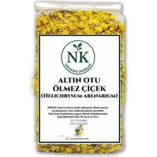 Nk Organik Altın Otu Ölmez Çiçek Doğal 100GR