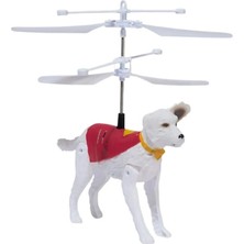 Pileli Store Elle Uçurulan Superman Köpek Figür