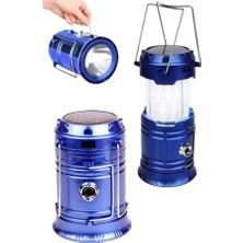 Astraltech Kamp Feneri Şarj Edilebilir Güneş Enerjili Işıldak USB Şarjlı