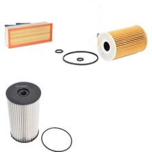 Sardes Filtre Seti Skoda Octavia 1.6 Tdı Dizel 2010-2012 3lü Hava + Yağ F. + Yakıt Filtre