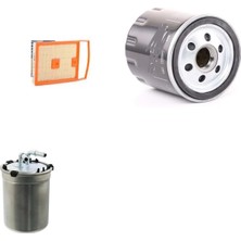 Sardes Filtre Seti Skoda Fabia 1.4 Tdı Dizel 2015+ 3lü Hava + Yağ F. + Yakıt Filtre