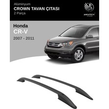 Turtle "honda Cr-V (Mk3) 2007-2011 Crown Tavan Çıtası -Siyah"