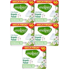 Molped Normal  Pure&soft Hijyenik Ped 230 (5pk*46) Adet Mega Pk