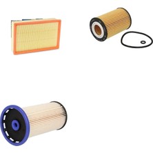 Sardes Filtre Seti Seat Arona 1.6 Tdı Dizel 2017+ Kj7 3lü Hava + Yağ F. + Yakıt Filtre