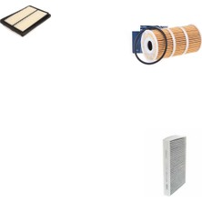 Sardes Filtre Seti Renault Kadjar 1.6 Dizel 2013-2019 3lü Hava + Yağ F. + Polen