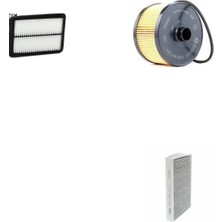 Sardes Filtre Seti Renault Kadjar 1.2 1.3 Tce Benzin 2013-2019 3lü Hava + Yağ F. + Polen