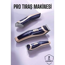 Astraltech Profesyonel Şarjlı Saç ve Sakal Traş Makinesi Kolay Kullanım