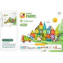 Oydaş Oyuncak CH1508 5.5cm Magnetic Blok  52 Pcs