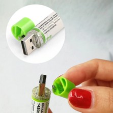 Marsilyan USB ile Şarj Olabilen 2 Li 1450 Mah Lityum Şarjlı Kalem Pil
