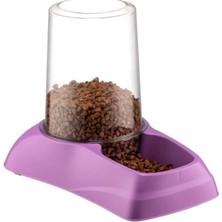 Pileli Store Mikopet Hazneli Su ve Mama Kabı 3 Litre