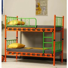 Missidea Carme Genç Odası Fonksiyonel Metal Ranza Takımı 90X200 Cm.