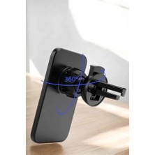 Astraltech Kablosuz Şarj Aleti Magsafe Araç Içi Manyetik Şarj 15W Ios Uyumlu