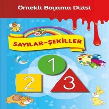 Epilons Örnekli Boyama - Sayılar - Şekiller