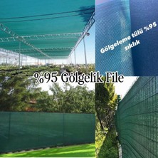 Çiftçi Plasmar %95 Gölgelik File Bahçe Çit Örtüsü Meyve Ağacı Örtüsü Sera Örtüsü