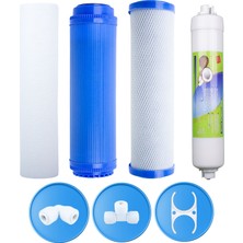 Arvepa Açık Kasa Su Arıtma Cihazı 4'lü Filtre Set
