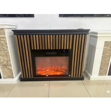 Dekoratif Şömine Ledli Isıtmali