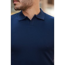 Modaurul Erkek Hemşire Yaka Kısa Kollu Tişört