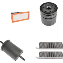 Sardes Filtre Seti Peugeot 3008 1.6 Puretech Benzin 180 Beygir 4lü Hava + Yağ F. + Yakıt + Polen