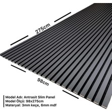 Vintage Keçeli Slim Panel Nry 003