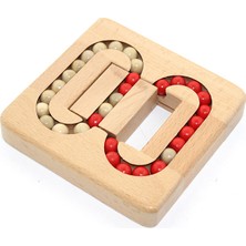 Pileli Store Ahşap Eğitici Rubik Küp Oyunu