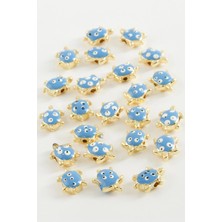 Pileli Store Kaplumbağa Mineli Bileklik ve Kolye Ucu Aparatı 1 Adet