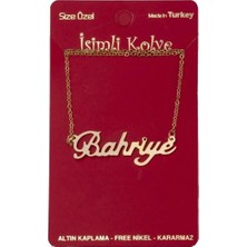 Pileli Store Bahriye Isimli Kolye (Kişiye Özel)