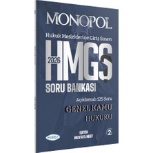 Monopol Yayınları Hmgs Genel Kamu Hukuku Soru Bankası 3. Baskı 2026