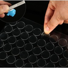 Pileli Store Çift Taraflı Yuvarlak Montaj Macunu 42 Li