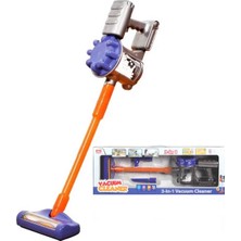 Pileli Store Vacuum Cleaner Pilli Kablosuz Oyuncak Dikey Elektrik Süpürgesi - 0283U