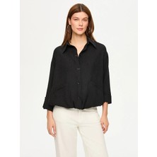 Faik Sönmez Kendinden Dokulu Rahat Form Ceket S26CKT041