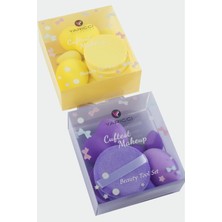 Pileli Store 10  Adet Karışık Makyaj Süngeri