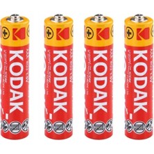 Pileli Store Kodak Kaahz-S4 Super Heavy Duty Çinko Karbon Aaa Ince Kalem Pil / Pakette 60 Adet