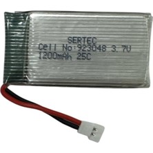 Pileli Store 923048 / 3.7V - 1200MAH - 25C Beyaz Soket