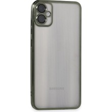 Eco Port Samsung Galaxy A05 Kılıf Razer Lensli Silikon - Yeşil