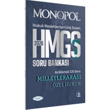Monopol Yayınları Hmgs Milletlerarası Özel Hukuk Soru Bankası 2. Baskı 2026