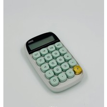 Pileli Store ZR736 JN-660 Junno Yeşil Hesap Makinesi