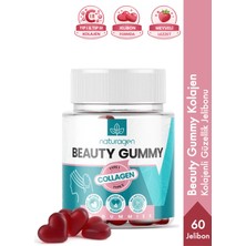 Naturagen Beauty Gummy Tip 1 & 3 Kolajen 60 Adet Jelibon Form | Takviye Edici Gıda | Hidrolize Kolajen