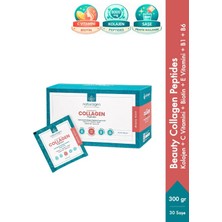 Naturagen Collagen Beauty Collagen Peptides Toz Kolajen 30 Saşe | Tip 1 & Tip 3 | 8.000 mg | Şeftali Aromalı
