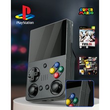 Pileli Store Retro El Atarisi 3.5 Hd Ekran – Psp Ps1 Mario Gta Fıfa Destekli 10.000 Oyun Konsolu