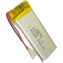 Pileli Store 502050 3.7V 500 Mah Li-Polymer Pil DEVRELI/1.5A