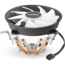 Pileli Store Cpu Işlemci Soğutucu 300 Serisi 4 Bakır Borulu - Siyah Beyaz ND2600