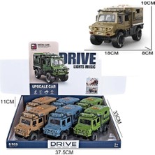 Pileli Store MG-D700-02 Sürtmeli Işıklı Müzikli Lüks Off-Road Karavan -1 Adet Fiyatıdır