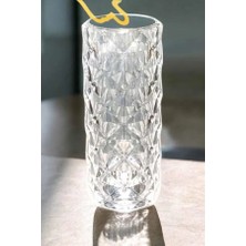 Pileli Store Dokunmatik Kristal Gece Lambası Hediyelik