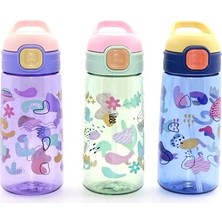 Pileli Store Renkli Pipetli Suluk 600 ml