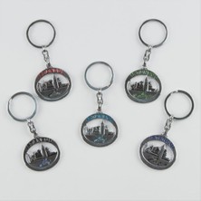 Pileli Store Istanbul Figürlü Metal Anahtarlık